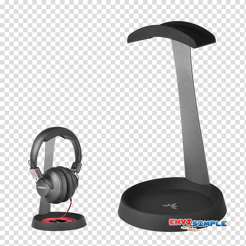 Headphones Avantree Silicone Headphone Stand With Cable Holder Sennheiser Headset Aluminum Alloy Headphone Stand, razer gaming headset stand transparent background PNG clipart