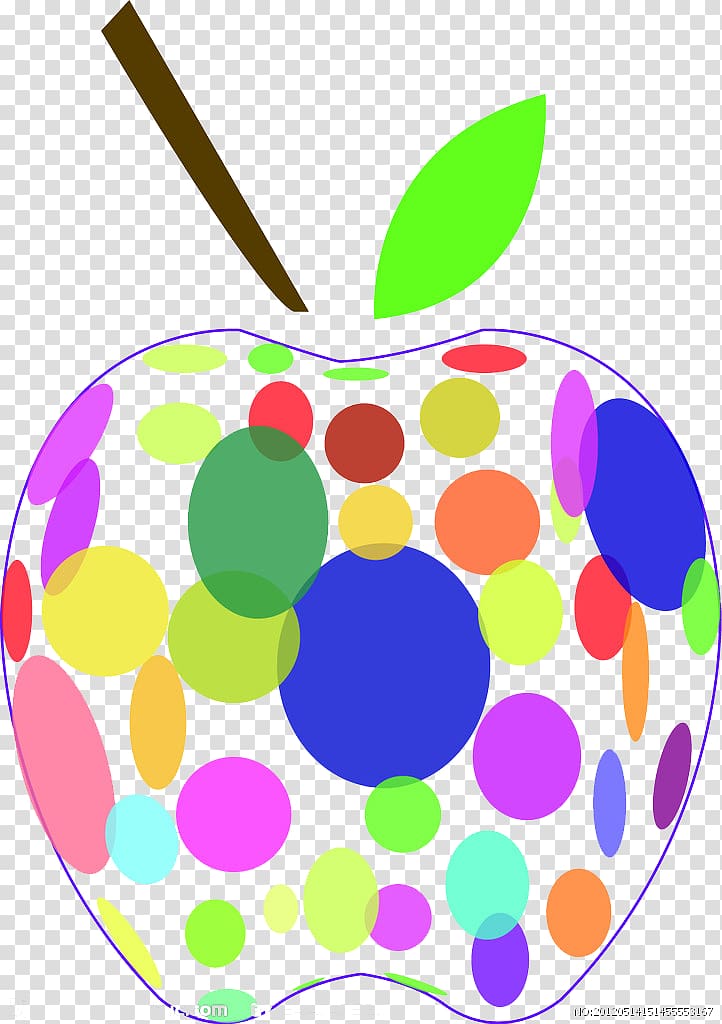 Apple Creativity, Apple Color Creative Creative transparent background PNG clipart