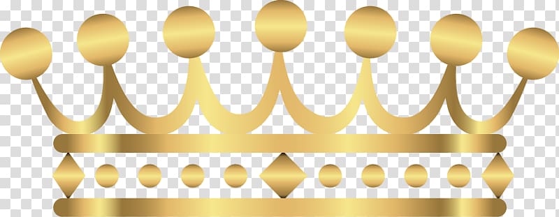 Yellow Crown , Golden Crown transparent background PNG clipart