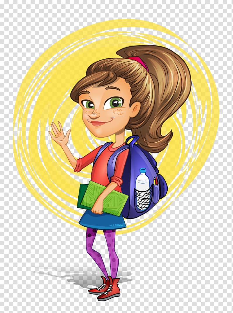 Student Cartoon High school, Ready Student transparent background PNG clipart