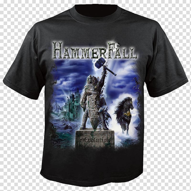 HammerFall (r)Evolution Album Crimson Thunder Heavy metal, record shop transparent background PNG clipart