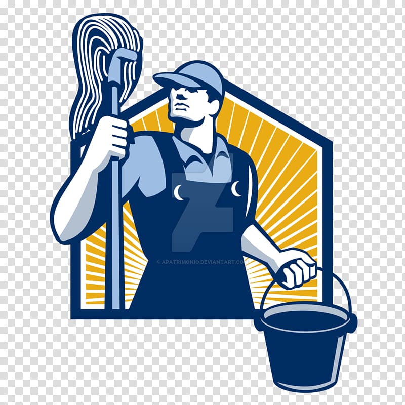 Janitor Cleaning , ucket transparent background PNG clipart
