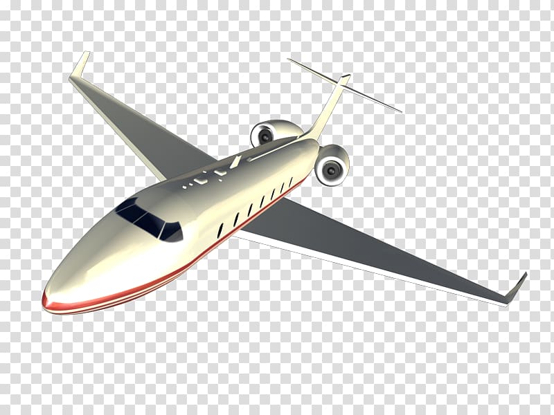 Jet aircraft Airplane Business jet Aviation, Private transparent background PNG clipart
