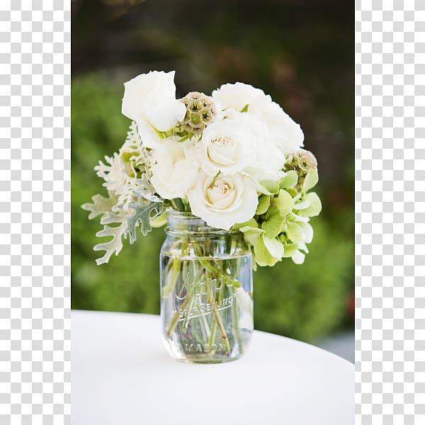 Table Centrepiece Mason jar Wedding Flower, cordon transparent background PNG clipart