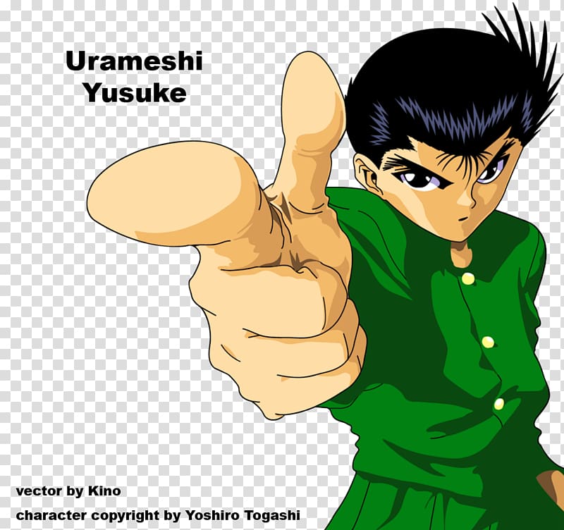 Yusuke Urameshi Yu Yu Hakusho: Spirit Detective Anime, yuyu hakusho transparent background PNG clipart
