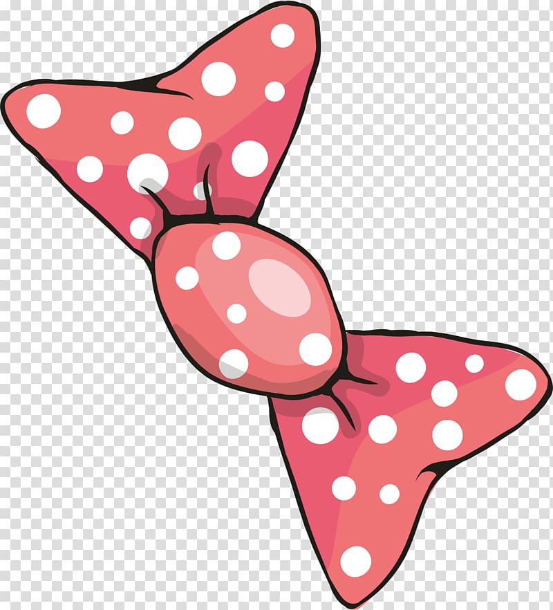Adobe Illustrator , Pink cartoon bow tie transparent background PNG clipart