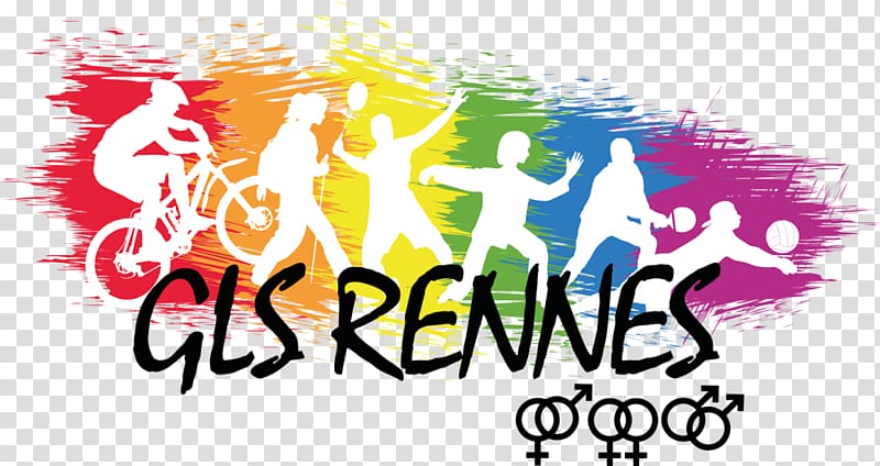 GLS Rennes Logo Illustration Gay LGBT, badminton tournament transparent background PNG clipart