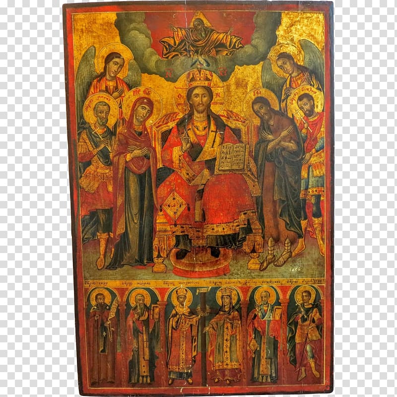 19th century Religion Russian icons Eastern Orthodox Church Icon, others transparent background PNG clipart