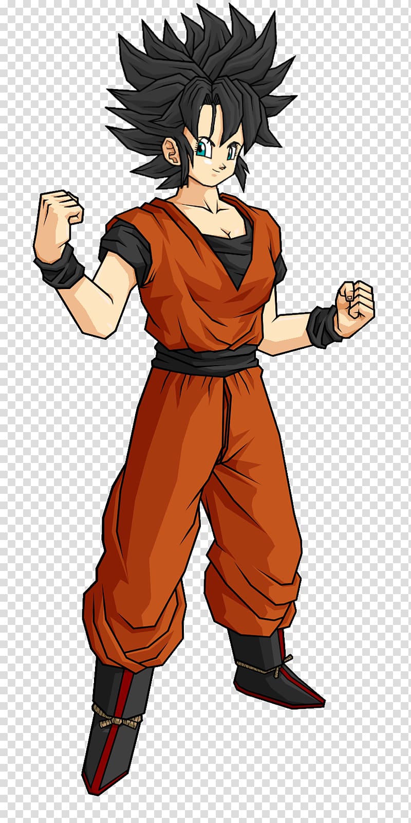 Gohan Videl Goku Android 18 Majin Buu, pans transparent background PNG clipart