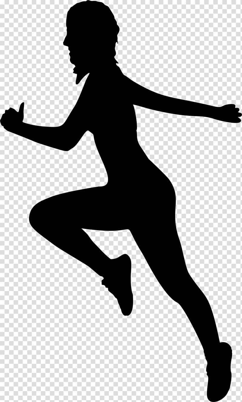 Silhouette Physical exercise Woman, excersice transparent background PNG clipart