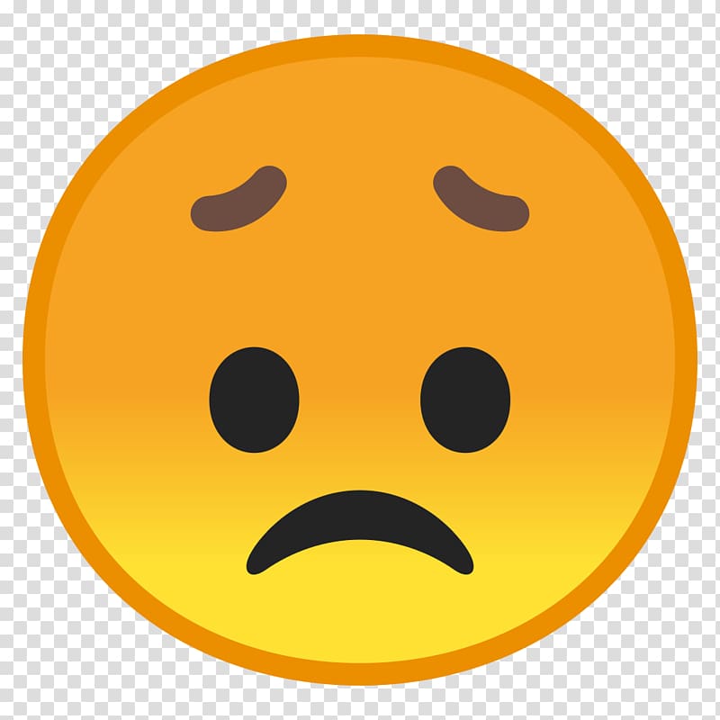 Emoji Disappointment Smiley Emoticon , emoji transparent background PNG clipart
