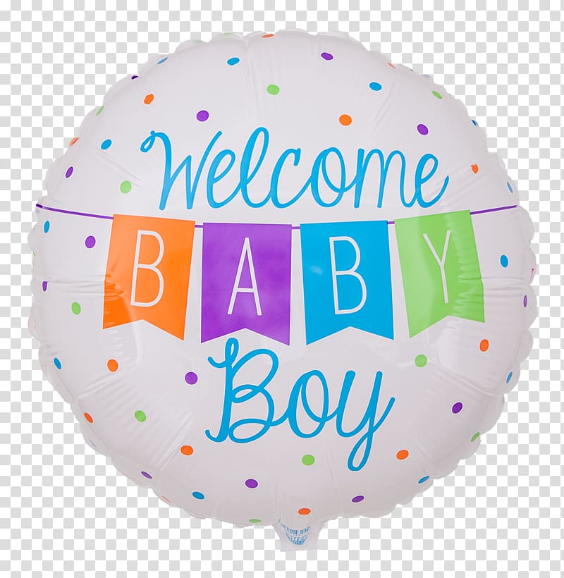 Balloon boy hoax Baby shower Birth Toy balloon, welcome baby boy transparent background PNG clipart