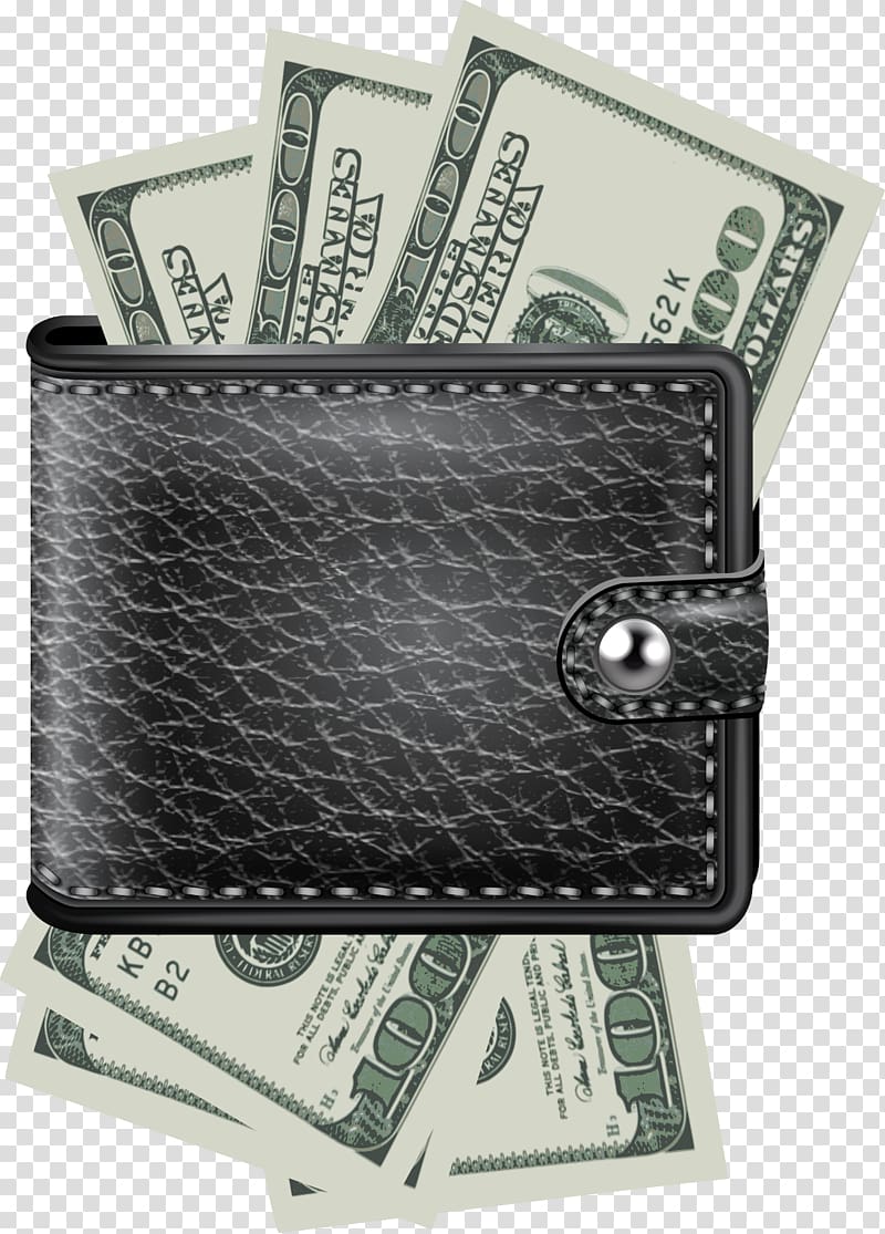 Wallet Money clip , dollar transparent background PNG clipart
