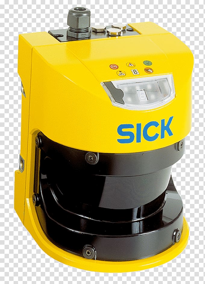 Sick AG Laser scanning Sensor Automation scanner, Robotics transparent background PNG clipart