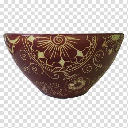 Ceramic Stencil Bowl Sgraffito Pottery, ceramic bowl transparent background PNG clipart
