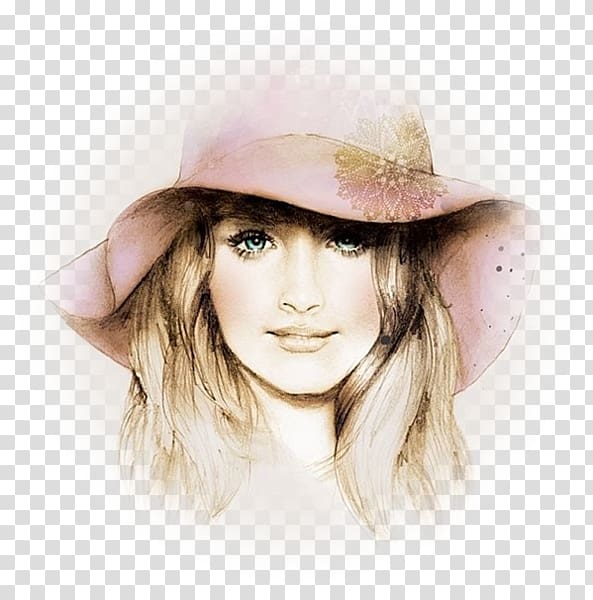 Colored pencil Drawing Portrait Sketch, pencil transparent background PNG clipart