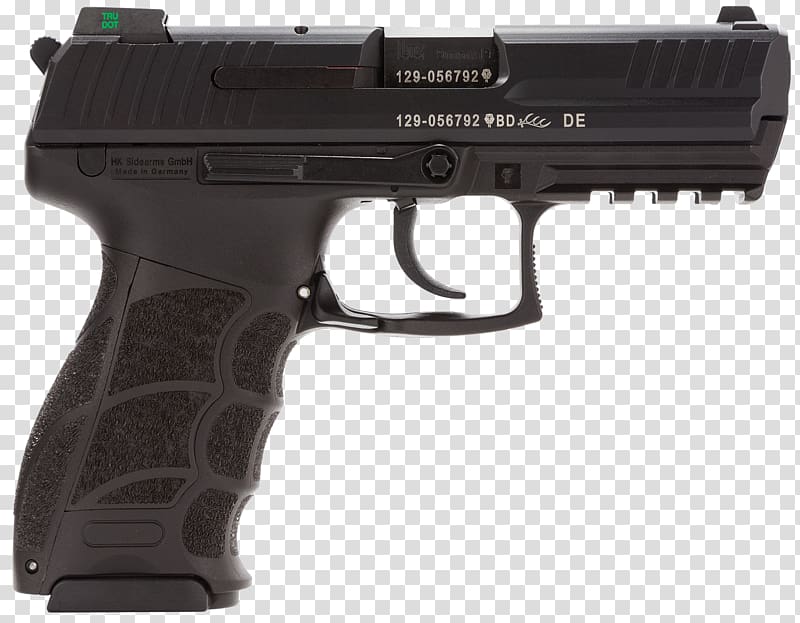 Heckler & Koch VP9 Firearm Semi-automatic pistol Handgun, Handgun transparent background PNG clipart