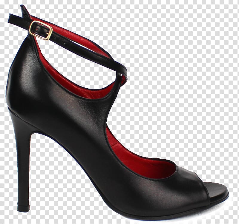 High-heeled shoe Sandal Slip-on shoe Leather, sandal transparent background PNG clipart