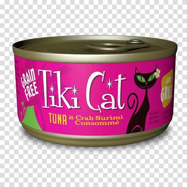 Consommé Surimi Luau Yellowfin tuna Cat Food, Kimo's Hawaiian Grill transparent background PNG clipart