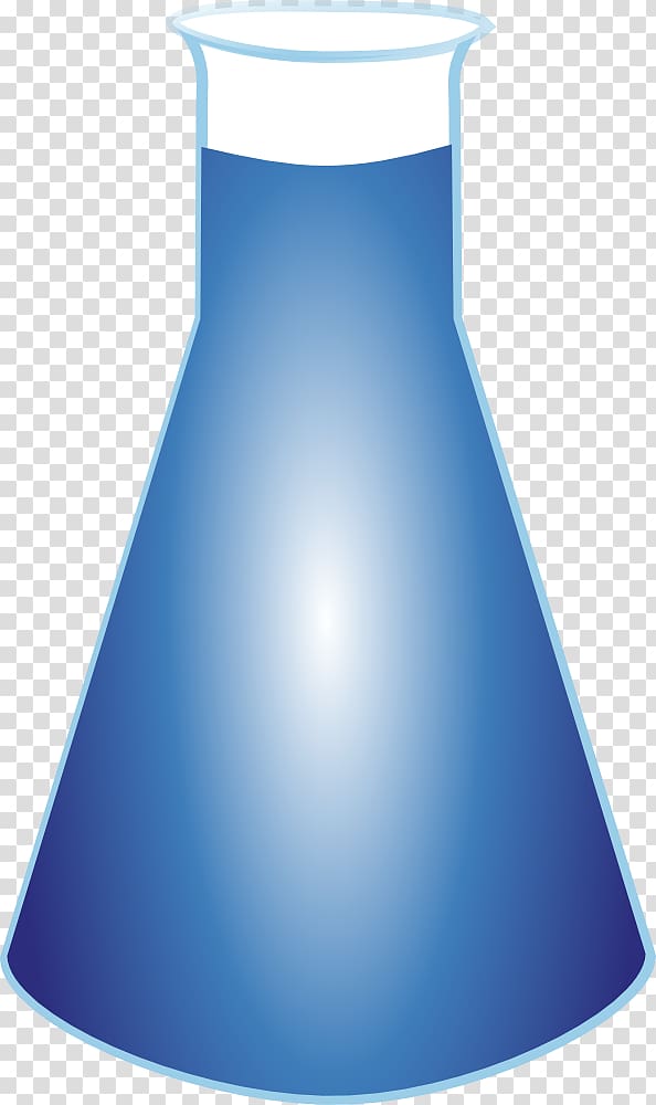 Laboratory Flasks Experiment Chemistry Bottle , Smurf transparent background PNG clipart
