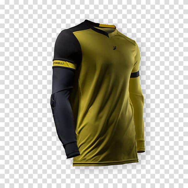 T-shirt Jersey Goalkeeper Kit Sports, yellow ball goalkeeper transparent background PNG clipart