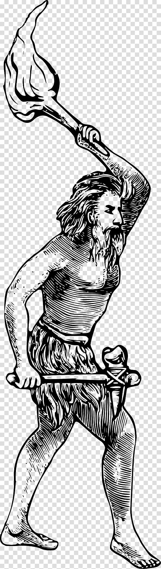 Cartoon Drawing , cave man transparent background PNG clipart