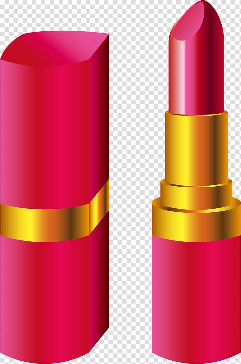 Lipstick Drawing Cosmetics Watercolor painting, lipstick transparent background PNG clipart
