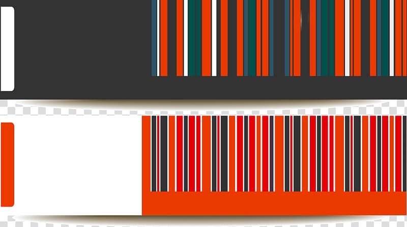 Web banner Barcode, Colorful Barcode transparent background PNG clipart