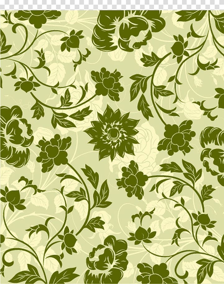 Flower Floral design Purple Pattern, Green background transparent background PNG clipart