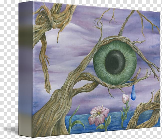 Painting Gallery wrap Canvas Flower Art, painting transparent background PNG clipart