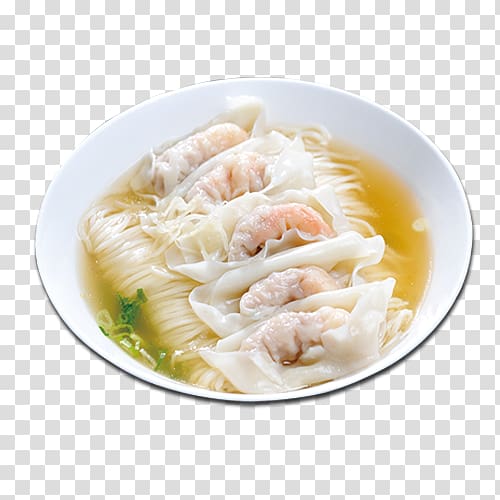 Wonton noodles Xiaolongbao Chinese noodles Misua, shrimp soup transparent background PNG clipart