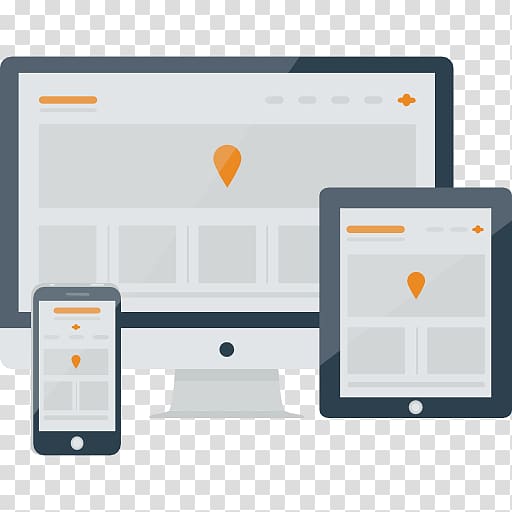 Web development Responsive web design Computer Icons, tablet computer ipad imac transparent background PNG clipart