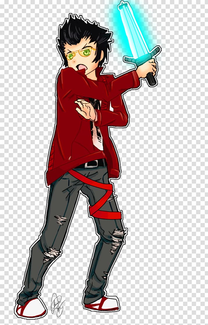 Cartoon Artist Work of art, travis touchdown no more heroes 2 transparent background PNG clipart