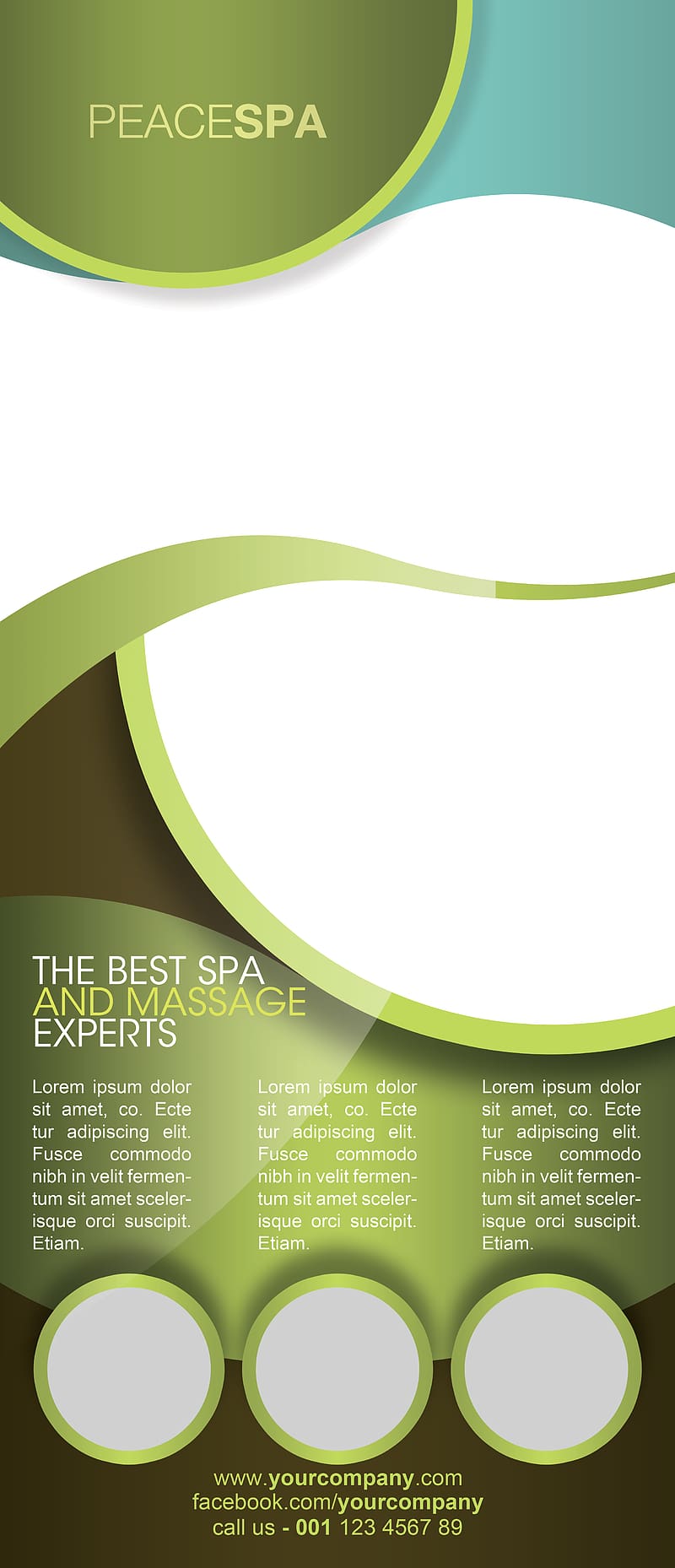 Peacespa poster, Brand Text Graphic design Brochure, Green Design exhibition stand transparent background PNG clipart