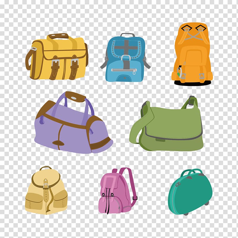 Bag Backpack, backpack material transparent background PNG clipart