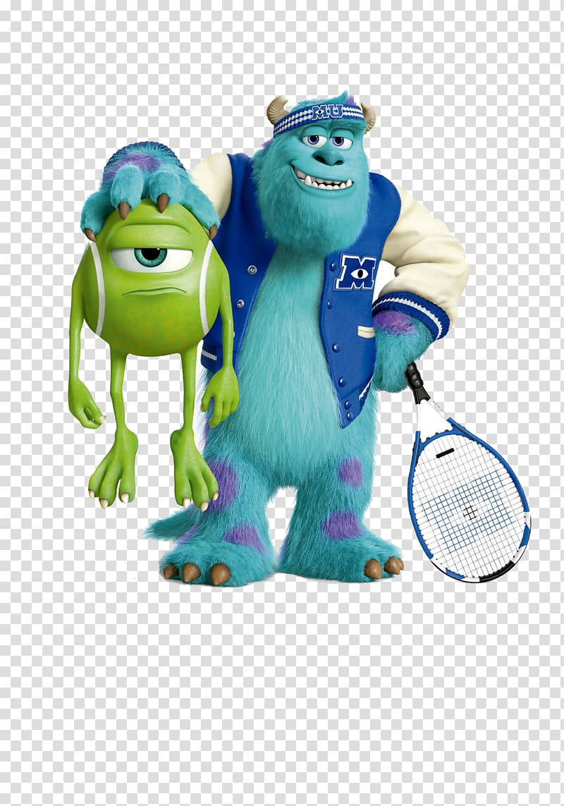 James P. Sullivan and Mike Wazowski, James P. Sullivan Mike Wazowski Monsters, Inc. Pixar, Free monster buckle transparent background PNG clipart