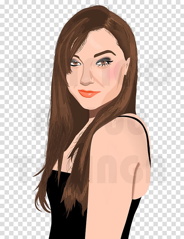 Sasha Grey Drawing Actor Cheek Black hair, actor transparent background PNG clipart