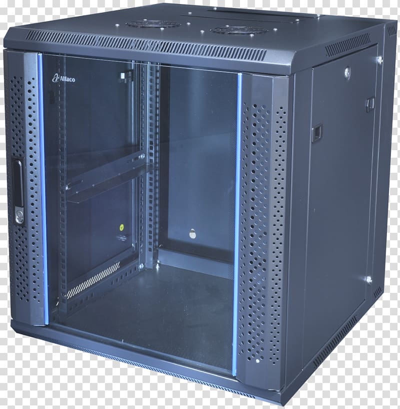 Computer Cases & Housings Computer Servers 19-inch rack Rack unit Electrical enclosure, server transparent background PNG clipart