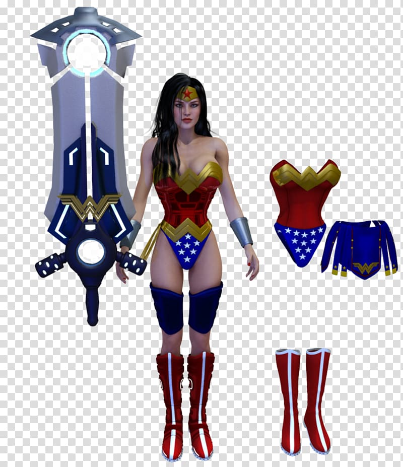 Diana Prince Costume Cosplay Clothing Superhero, Wonder Woman transparent background PNG clipart