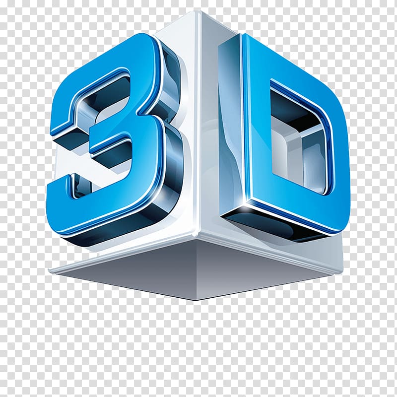 3D computer graphics 3D film Three-dimensional space 3D modeling Logo, 3d film logo transparent background PNG clipart