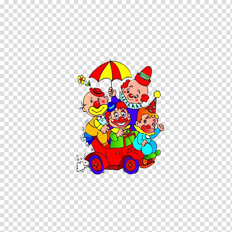 Carnival Child Party Float Maschere regionali italiane, clown transparent background PNG clipart