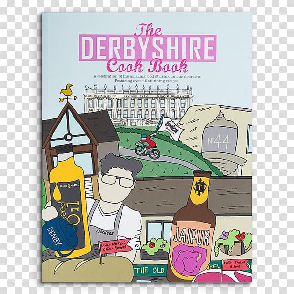 National Trust Family Cookbook The Derbyshire Cook Book: A Celebration of the Amazing Food and Drink on Our Doorstep Chef, book transparent background PNG clipart