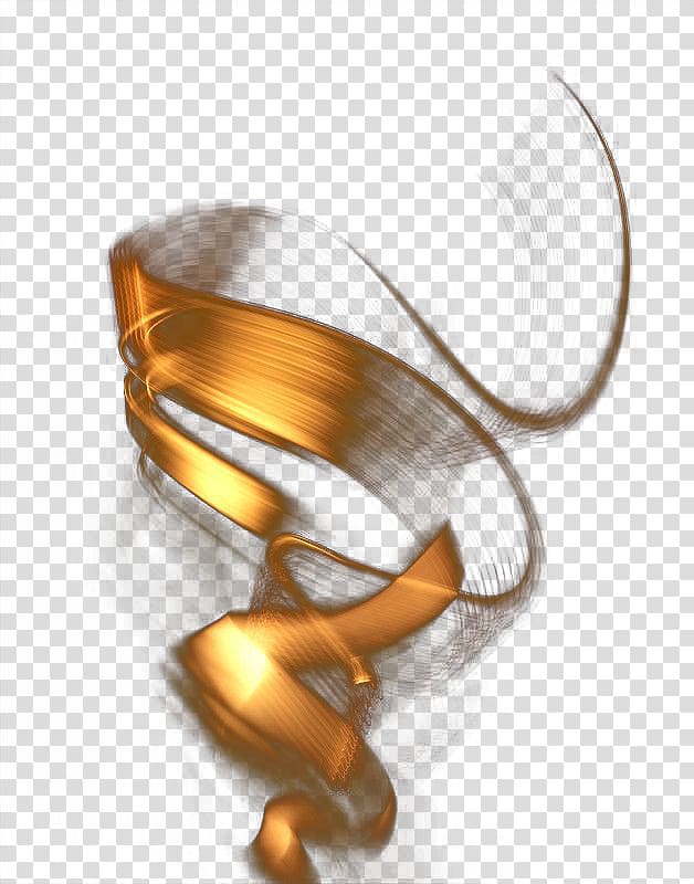 gold and blue illustration, Metal, Golden glow transparent background PNG clipart