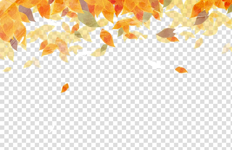 Autumn leaf color Autumn leaf color Watercolor painting, Beautiful watercolor autumn leaves, orange leaves illustration transparent background PNG clipart