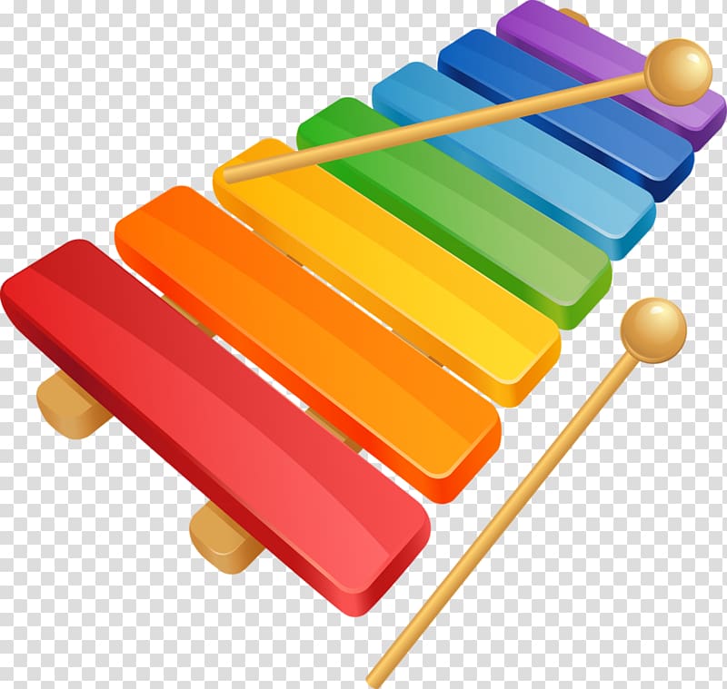 multicolored xylophone illustration, Xylophone , Xylophone transparent background PNG clipart
