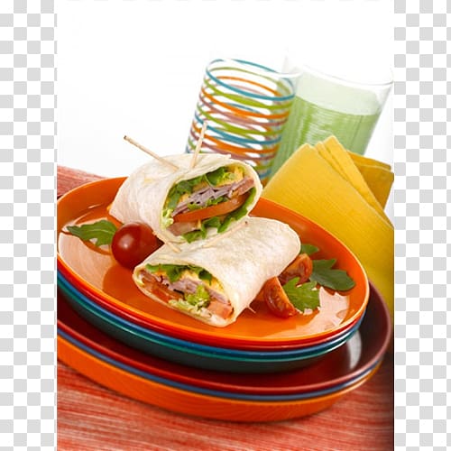 Wrap Club sandwich Burrito Vegetarian cuisine Recipe, bread transparent background PNG clipart