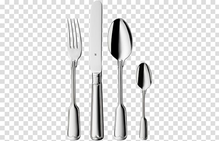 Cutlery Fork Knife WMF Group Augsburg, serving spoon and fork fine dining transparent background PNG clipart