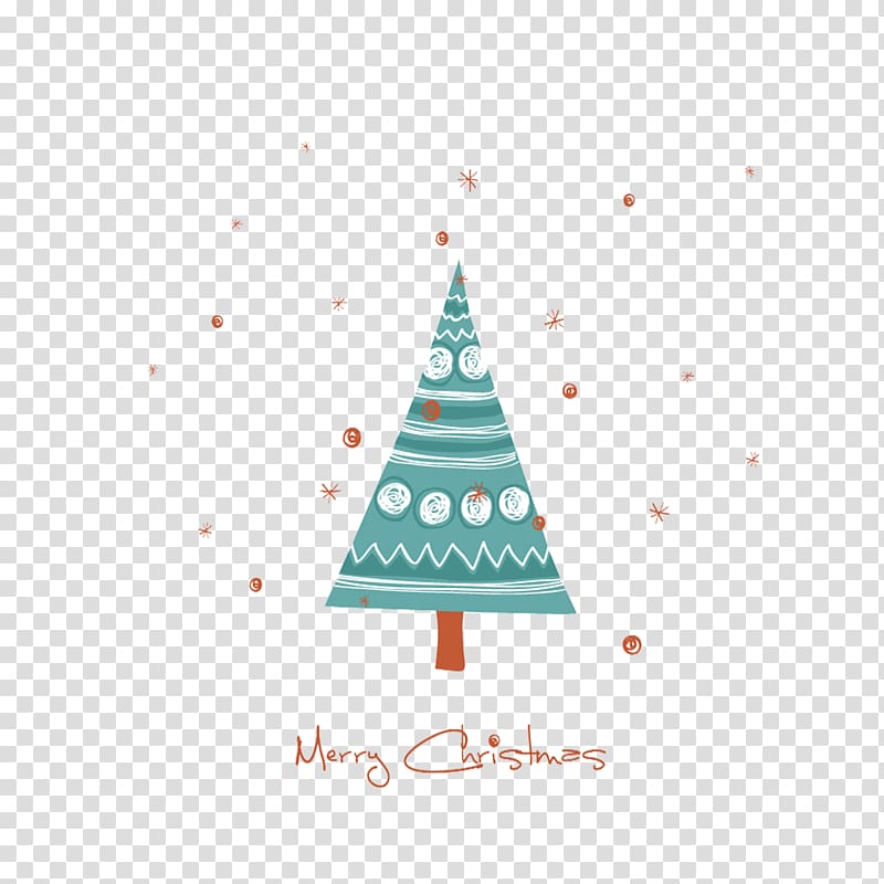 Christmas card Greeting & Note Cards Christmas ornament Craft, Childlike illustration Christmas tree transparent background PNG clipart