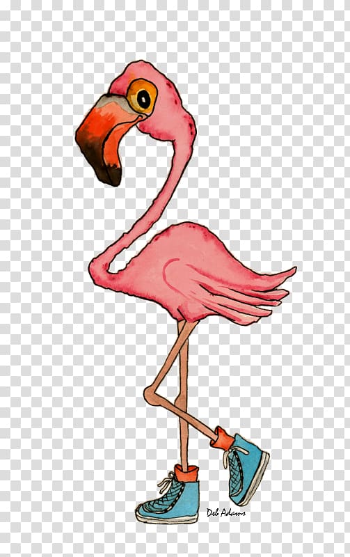 Flamingo Cartoon , cartoon flamingo transparent background PNG clipart