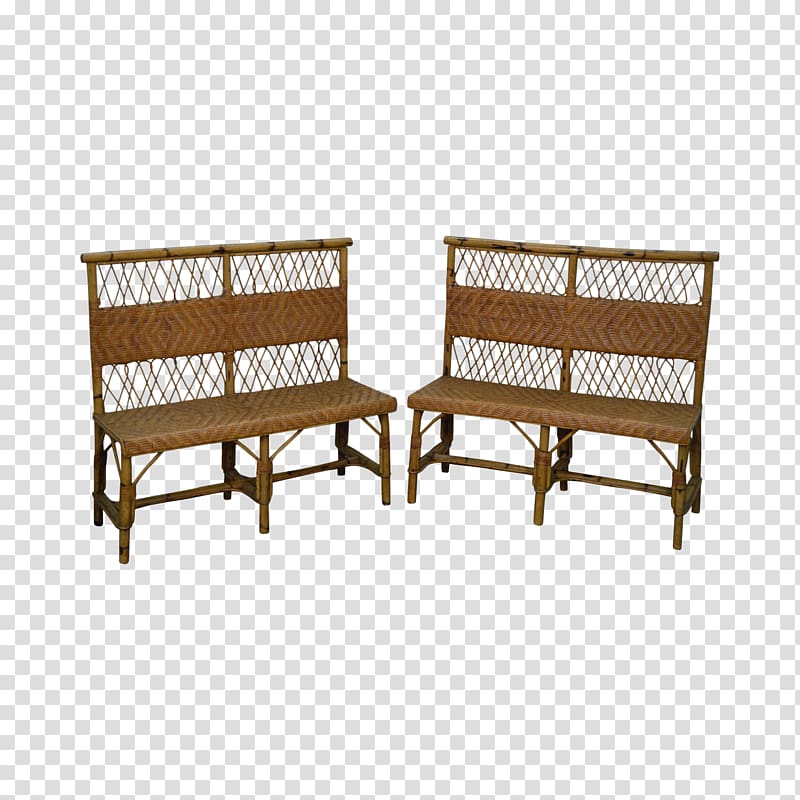 Table Chair Bench Wicker, hanging rattan transparent background PNG clipart